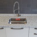 Ver imagem 2 de Pia Cozinha Granito Portinari 180cm Cuba Inox 14cm Completo:Portinari