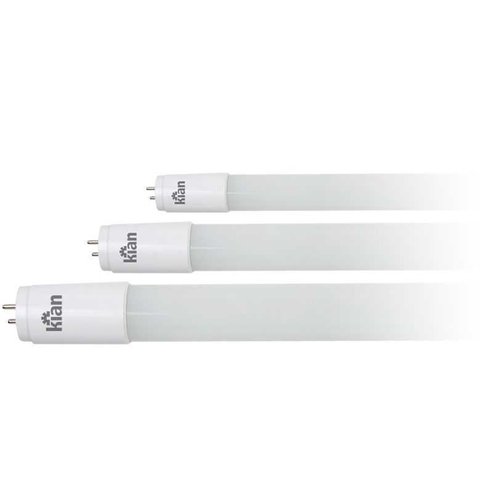 Lampada Tubo Vidro Led T8 120cm- 18w- 1850lm - 25000h - Kian