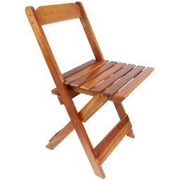 Mesa de Jantar Madeira Maciça Dobravel Premium 120x70 4 Cadeiras - Mel - 3