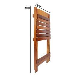 Mesa de Jantar Madeira Maciça Dobravel Premium 120x70 4 Cadeiras - Mel - 9