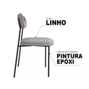 Ver imagem 6 de Kit 2 Cadeiras para Sala de Jantar e Cozinha Melissa em Aço