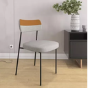 Ver imagem 3 de Kit 2 Cadeiras para Sala de Jantar e Cozinha Melissa em Aço