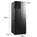 Ver imagem 6 de Geladeira Electrolux Efficient Frost Free French Door 480 Litros Im7b