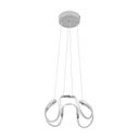 Ver imagem 2 de Lustre Pendente Nordecor Zala D1402 Cromado Led Bivolt