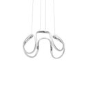 Ver imagem 1 de Lustre Pendente Nordecor Zala D1402 Cromado Led Bivolt