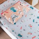 Ver imagem 2 de Jogo de Lençol Cama Solteiro 2 Peças Infantil Bouti Kids:gatinha