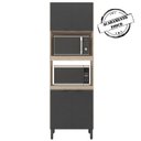 Ver imagem 5 de Torre Quente Para Forno E Microondas 70cm 94421 Avena Grafito Demobile