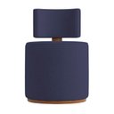 Ver imagem 2 de Puff Margo Decorativo Orgânico Veludo - 7 Decor Azul Marinho