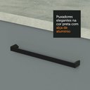 Ver mais imagens de Paneleiro Armário de Cozinha 60 cm 3 Portas Branco/Cinza Agata Madesa