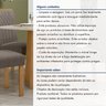 Mesa de Jantar 4 Lugares Quadrada Tampo MDF Celebrare - 10