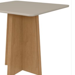 Mesa de Jantar 4 Lugares Quadrada Tampo MDF Celebrare - 9