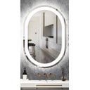 Ver imagem 6 de Espelho Jateado Oval Iluminado com Led Frio - 70x120cm Woodglass Oval Jato Frio