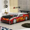 Cama Infantil Sport Car - Branco Fosco/Vermelho - 1