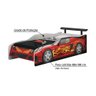 Cama Infantil Sport Car - Branco Fosco/Vermelho - 3