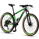 Ver imagem 6 de Bicicleta 29 Dropp Race 12v Suspensão Preto+verde