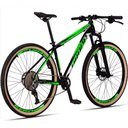 Ver imagem 5 de Bicicleta 29 Dropp Race 12v Suspensão Preto+verde