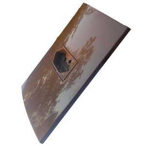 Conjunto 4x2 Linha Marrom Sleek Alto brilho MarGirius 4x2" 1 Interruptor Simples + 2 Interruptores P