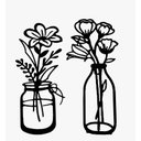 Ver imagem 1 de Arranjo de Flores:preto