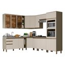 Ver imagem 1 de Cozinha Modulada Évelin 15 Peças Duna Cristal – Henn