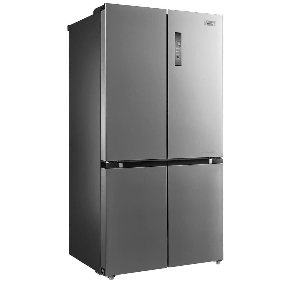 Geladeira Frost Free Midea Multidoor com 4 Portas 482L Inox RS556F