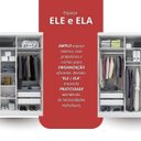 Ver imagem 7 de Guarda Roupa Casal 6 Portas 4 Gavetas Supreme Branco
