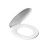 Assento Sanitário Almofadado Clássico Branco Atlas - 1
