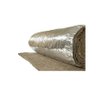 Manta Lã de Rocha Aluminizada 32 - 10000 x 1200 x 25mm (12m2) Rockfibras ThermaxFlex - 1
