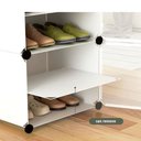 Ver imagem 4 de Sapateira Modular Gigante 32 Pares Armario Organizador Estante de Sapatos Roupas Brinquedos Dupla