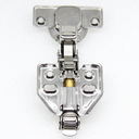 Ver mais imagens de Kit 10 Dobradiça Reta Removível C/ Amortecedor Mola Aço 35mm