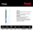 Ver imagem 5 de Fresa Reta 04-11025p Ø 6,35mm, Altura de Corte 25,4mm Freud