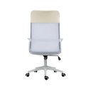 Ver imagem 6 de Cadeira de Escritório Presidente Pelegrin Pel-8010 Branca com Off White