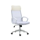 Ver imagem 3 de Cadeira de Escritório Presidente Pelegrin Pel-8010 Branca com Off White