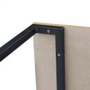 Ver mais imagens de Mesa Escritório com Estante Baixa Nic 900 Mm Preto Naturale