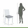 Conjunto 2 Cadeiras Athenas Móveis Lopas - 4