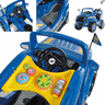 Carrinho de Passeio e Pedal Calesita Diipi Policia Azul - 3