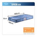 Ver imagem 4 de Colchão Solteirão Supreme D20 Gazin Sonolar 88x188x12cm 100% Espuma Inmetro