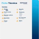 Ver imagem 5 de Colchão Solteirão Supreme D20 Gazin Sonolar 88x188x12cm 100% Espuma Inmetro