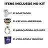 Adaptador para Máquina de Lavar Louça + Válvula Americana + Abraçadeira 1" + Fita Veda Rosca - 2