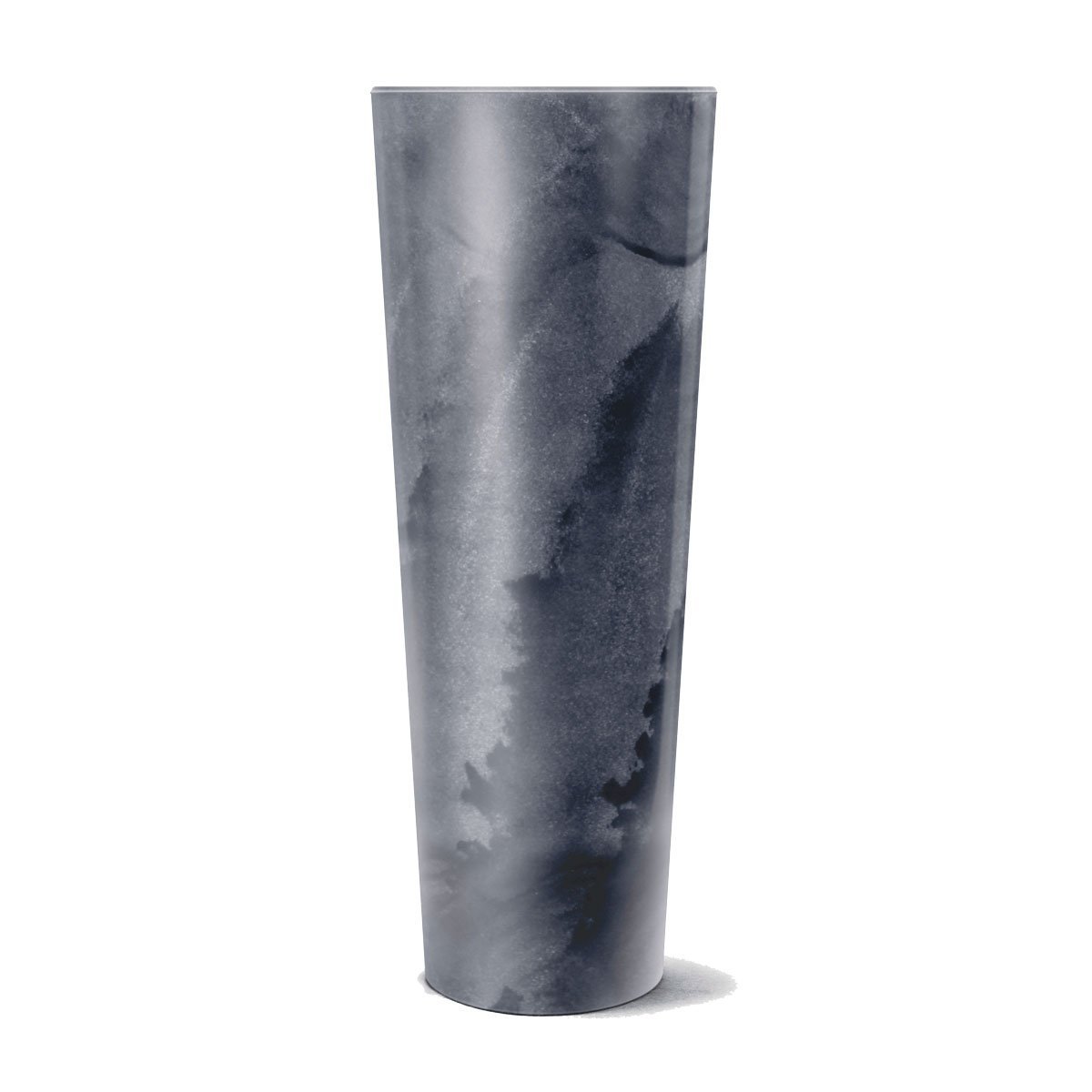 Vaso de Polietileno Classic Cone 100 Nutriplan Cor Grafite