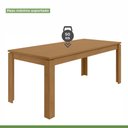 Ver imagem 7 de Mesa de Jantar 6 Lugares Retangular Athenas 