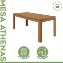 Ver mais imagens de Mesa de Jantar 6 Lugares Retangular Athenas