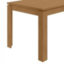 Ver imagem 5 de Mesa de Jantar 6 Lugares Madeira Athenas Marrom Amêndoa Clean