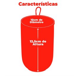Pote de Cerâmica Hermético com Tampa de Bambu Terracota 12,5cm - Lyor - 5