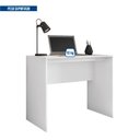 Ver imagem 4 de Mesa Escrivaninha Frisada 90cm Milan Branca