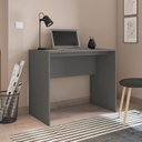 Ver imagem 1 de Mesa Escrivaninha Frisada 90cm Milan Cinza