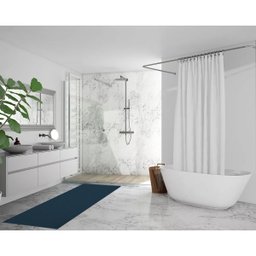 Passadeira Emborrachada Antiderrapante 5 Metros X 45cm Azul - 4