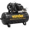 Compressor de Ar Monofásico 2,0 Cv (hp) 100 Litros 140 Lbf/pol² 127/220 V 6829610122 Vonder Vdse 10/ - 1