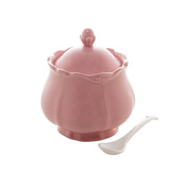 Cj 3pçs Porcelana P/chá Fancy Rose Rojemac 17749 - 4