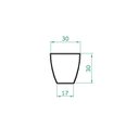 Ver mais imagens de Vaso Planta 30x30 Moderno Trapézio Polietileno BGPLASTICOS V8 MARROM CHOCOLATE 020