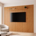 Ver imagem 1 de Painel para TV Lyon 272 cm com 1 Módulo de Expansão 250 cm de Altura sem LED Naturalle Mavaular